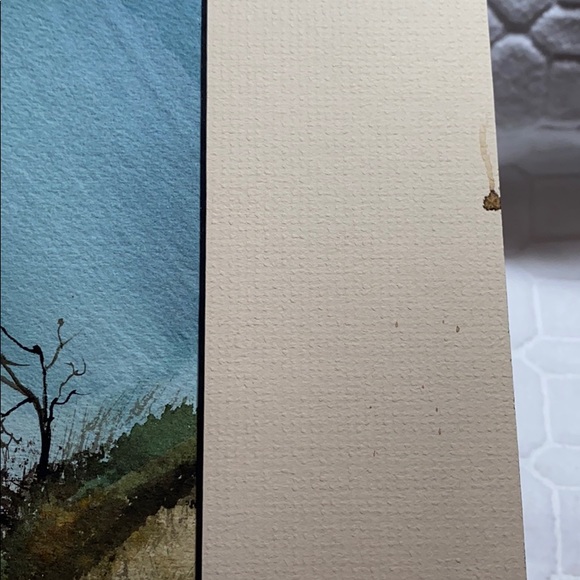 ORIGINAL Signed WATERCOLOR SAND DUNE BEACH - Picture 12 of 16